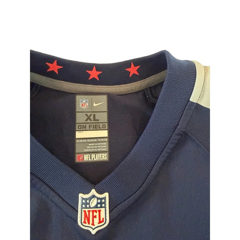 Nike NFL Titans Ryan Tannehill #17 Jersey On Field Youth XL 18-20 Navy On Field